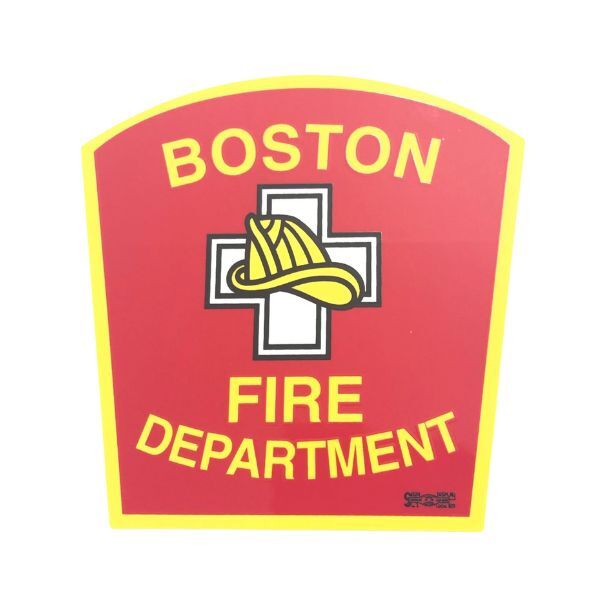 Boston Fire Department Decal