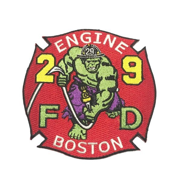 Boston Fire Engine 29 Hulk Patch