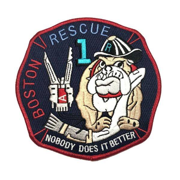 Boston Fire Rescue 1 Dog Patch